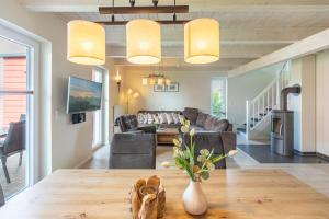 TV a/nebo společenská místnost v ubytování Steife Brise