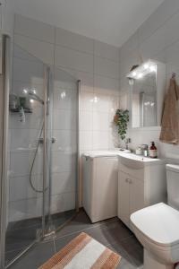 Koupelna v ubytování Studio - Sleeps 2 - Parking - Wifi