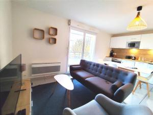 Posezení v ubytování La Fraternité, 4 chambres, 2 parkings, 2 salle d'eau, WIFI