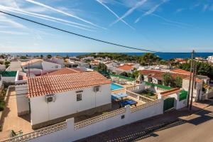 En generel havudsigt eller havudsigten taget fra villaen