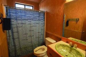 Koupelna v ubytování Riviera G