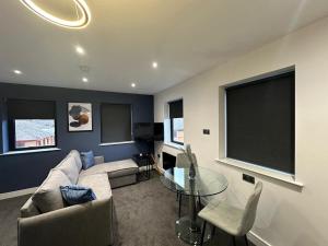 Posezení v ubytování The Aurelia Apartments XI - King Studio Apartment - FREE Parking