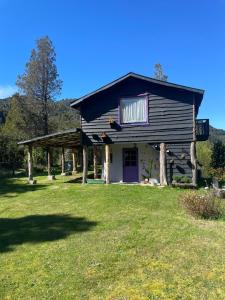 Zahrada ubytování Cabaña Casa Morada
