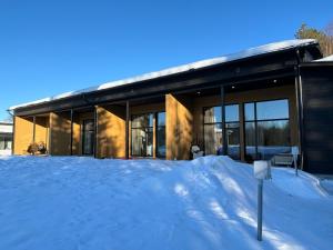 Nordic Wooden House v zimě