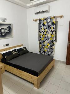 Postel nebo postele na pokoji v ubytování Havre de paix