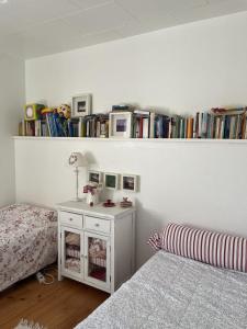 Knihovna v prázdninového domu