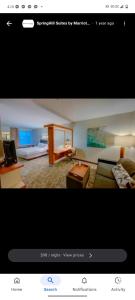 TV a/nebo společenská místnost v ubytování Springhill suites by Marriott