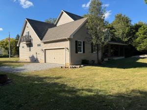 Bygningen som feriehuset ligger i