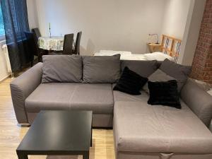 Posezení v ubytování Ferienwohnung am Harzhorn