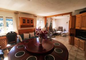 Χώρος καθιστικού στο Rosen Garten Haus