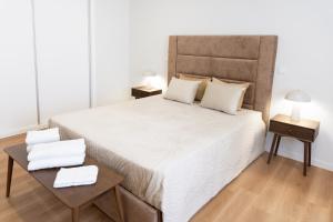 Ένα ή περισσότερα κρεβάτια σε δωμάτιο στο Casa Flavius Montalegre