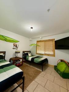 Postel nebo postele na pokoji v ubytování Luxury Natures Retreat