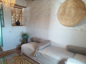 Posezení v ubytování Bergerie Imsouane