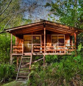 Κήπος έξω από το Cabaña Kala - Encanto Tigre