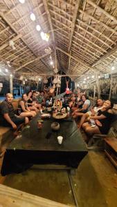 Huéspedes de Islas de San blas cabaña privada en Tubasenika