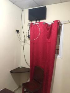 TV a/nebo společenská místnost v ubytování Black lion innn