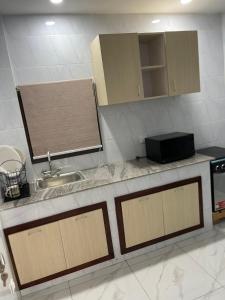 Köök või kööginurk majutusasutuses Résidence Pietri