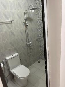 Vannituba majutusasutuses Résidence Pietri