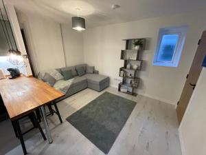 Χώρος καθιστικού στο Pan Ha Cottage