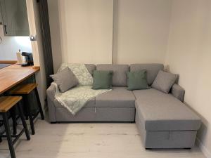 Χώρος καθιστικού στο Pan Ha Cottage