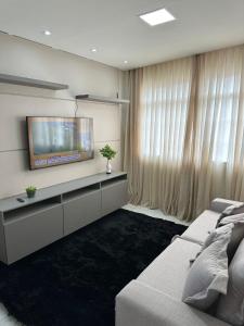 TV a/nebo společenská místnost v ubytování Cobertura magnifica