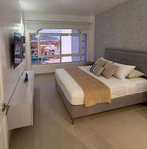 Postel nebo postele na pokoji v ubytování Apartamento Premium en Pampatar Margarita