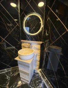 Koupelna v ubytování Honey OF The Pyramids