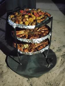 Gril dostupný pro hosty v chaty