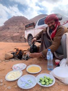 Jídlo v chaty nebo okolí