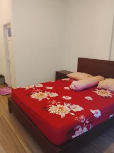 Postel nebo postele na pokoji v ubytování Pandava House Lombok