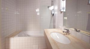 Koupelna v ubytování Home Hotel Gabelshus