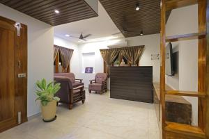 Χώρος καθιστικού στο Villa Ruk