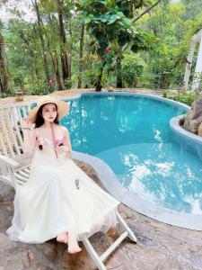 Bazén v ubytování Luma of Serenity nebo v jeho okolí