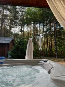 Foto sihtkohas Łuka asuva majutusasutuse Forest Home Dębowa 18 galeriist