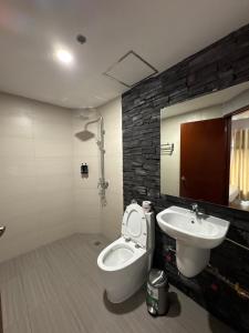 Et badeværelse på Arpo Hotel San Juan La Union