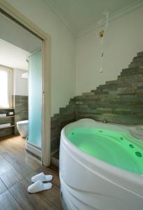 Koupelna v ubytování Suites Roma Tiburtina Economy
