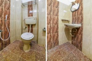 Koupelna v ubytování Hotel O Auroville Beach Formerly Prince Park Garden