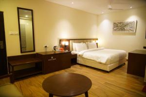 Postel nebo postele na pokoji v ubytování Hotel D Dev + 41 fotografií