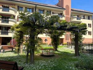 Zahrada ubytování Forum Stay