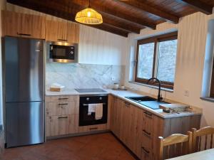 Køkken eller tekøkken på Casa Chopino