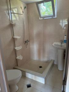 Koupelna v ubytování Anto-House