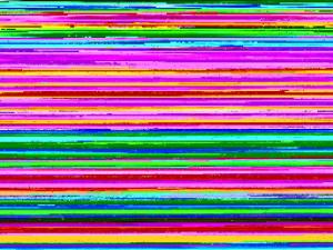 a colorful wallpaper with colorful lines at Villa Palmeraie by Interhome in Hyères