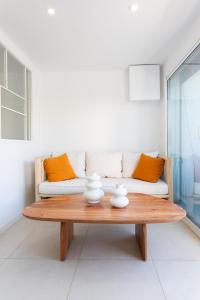 Χώρος καθιστικού στο Très Bel Appartement aux Goudes