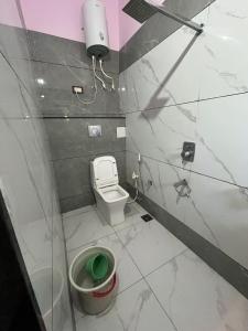 Koupelna v ubytování Hotel Glorious Inn