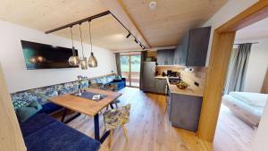 Köök või kööginurk majutusasutuses Boderhof Apartments