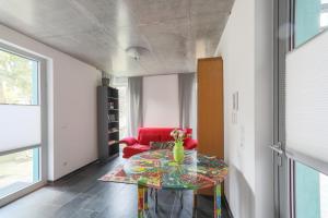 Posezení v ubytování Urban Gardenappartment in Mannheim