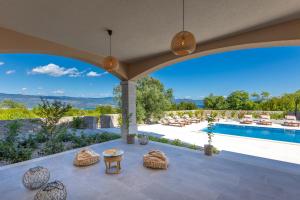 Příroda nedaleko vily