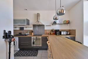 Η κουζίνα ή μικρή κουζίνα στο Keranam - Centre du Guérande