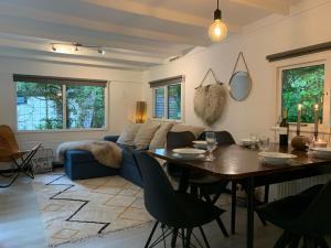 Et opholdsområde på Natuurhuisje De Boshut