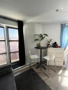 Posezení v ubytování Citynahes modernes Apartment